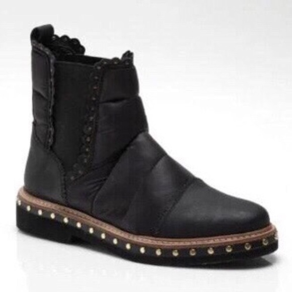 “NEW” Free People Atlas Puffer Chelsea Boot - Picture 3 of 9